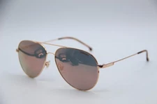 NEW CARRERA 2031T/S DDB0J PEACH GOLD HAVANA AUTHENTIC SUNGLASSES 58-14