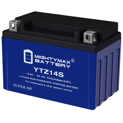#ad #ad Mighty Max YTZ14S Lithium Battery Replaces Powersport Motorcycle ATV Scooter $84.99