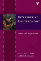 Interpreting Deuteronomy David Firth (U. A.) Taschenbuch Englisch 2012