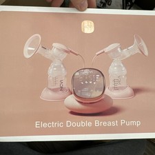 NCVI Electric Double Breast Pump AM8782-US Portable USB Rechargeable Sealed