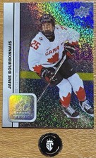 Jaime Bourbonnais 2023-24 Upper Deck UD Team Canada Patterned Foilboard #28