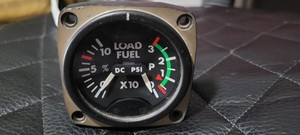 Bell 206-075-676-107 Fuel Pressure-Load Indicator 