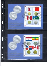 2012 COIN AND FLAG SERIES FDC's - All 3 Offices-UNPA Cachet-Catalog $52 - (327A)