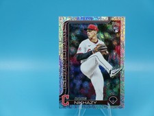 2025 Topps Update Doug Nikhazy Holo Foil SP #44 RC Cleveland Guardians