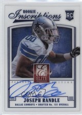 2013 Panini Elite Rookie Inscriptions Blue Ink Joseph Randle #20 Auto n1u