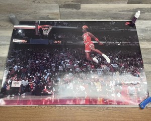 Michael Jordan Dunk Poster | eBay
