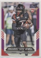 2021 Score Rookies Purple Chatarius Tutu Atwell #336 rg5