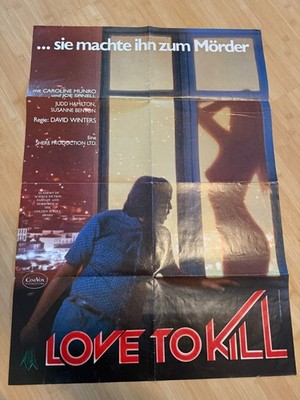 Love to kill Kinoplakat Poster A1, Joe Spinell, Caroline Munro