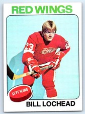 1975-76 Topps #103 Bill Lochead Detroit Red Wings