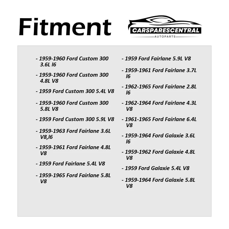 Brake Hose Rear Left Driver Side For 1960 Ford Starliner 3.6L Foto 3 de 4