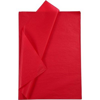 Creativ Seidenpapier, Rot, Einheitsgröße