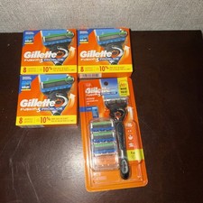 27 GILLETTE FUSION5 PROGLIDE REFILL CARTRIDGES + 1 FUSION5 PROGLIDE RAZOR HANDLE 2.85 per gallon