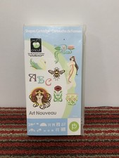 Cricut Die Cutting Cartridge Provo Craft Art Nouveau Basics 2011 Opened
