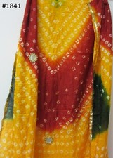 Dupatta 215 269 Georgette Tie Dye Assorted Dupatta Scarf Shawl Chunni