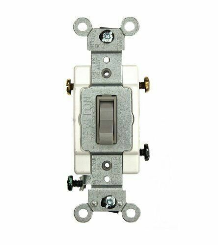 Leviton 54503 277 Volt Toggle Framed 3