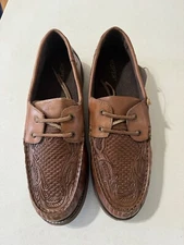 NEW ROPER Men's Stallion Moccasin Leather Size 12D