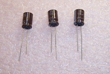 QTY 50 120uf 35V 105' LOW IMPEDANCE ALUMINUM ELECTROLYTIC LXF35VB121M8X12 NCC