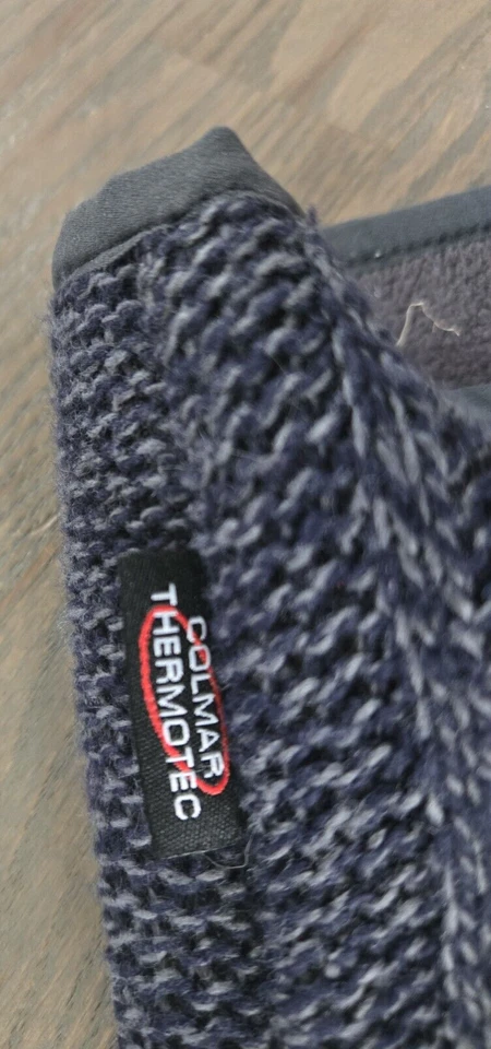 Jaqueta Thermotec Masculina COLMAR Tamanho 2XL Cinza Carvão Malha Forrada de Lã - Imagem 2 de 4