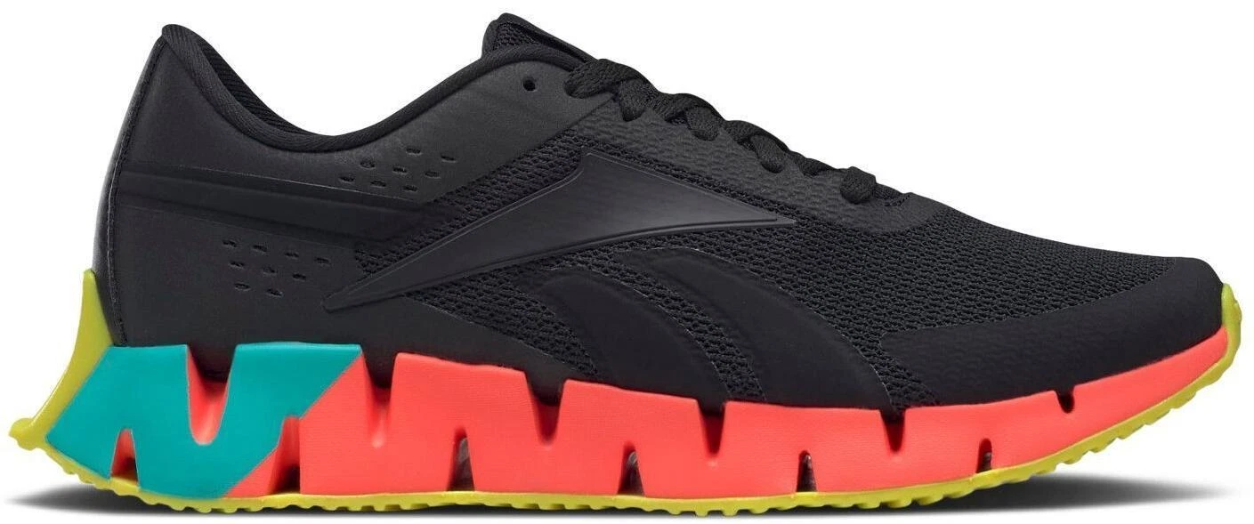 Size 10.5 Reebok Zig Dynamica‎ 2.0 CL Mens Black Synthetic Reebok Zig Dynamica Black Gum for Sale | Authenticity  main image 4