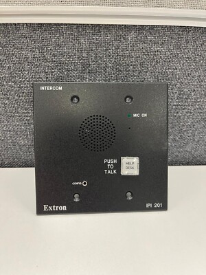 Extron IPI 201 Stand-Alone One-Button IP Intercom Station