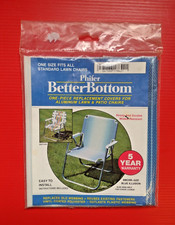 Phifer Better Bottom One Piece Replacement Lawn Chair Cover Blue Illusion