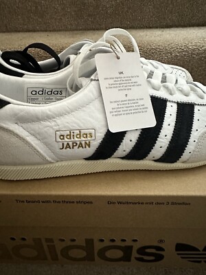 Adidas Japan White Core Black U.K. 9 BNIBWT! | eBay