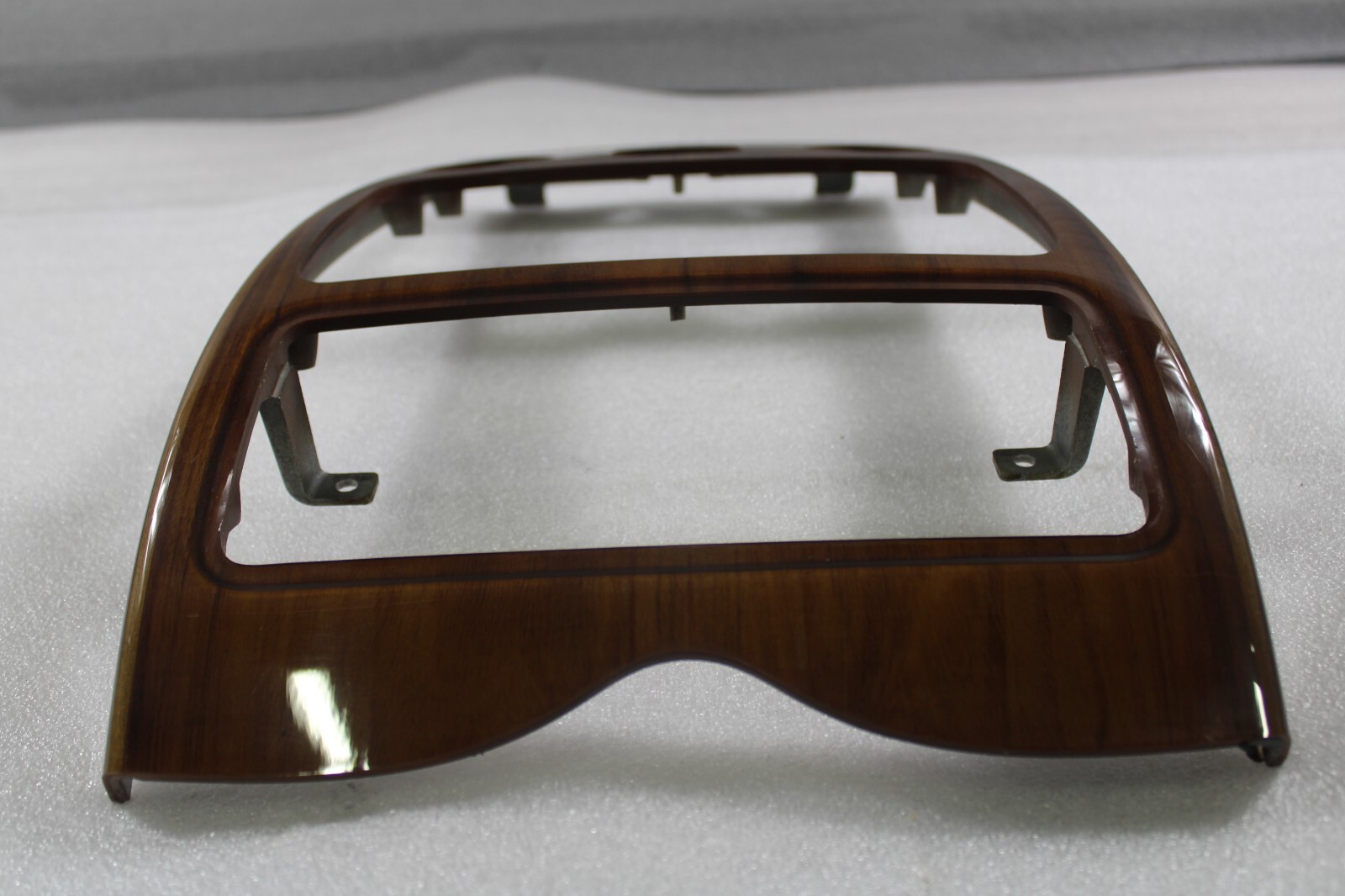 Maserati Quattroporte, Dash Radio Bezel, Wood Trim, Used, P/N 981336680
