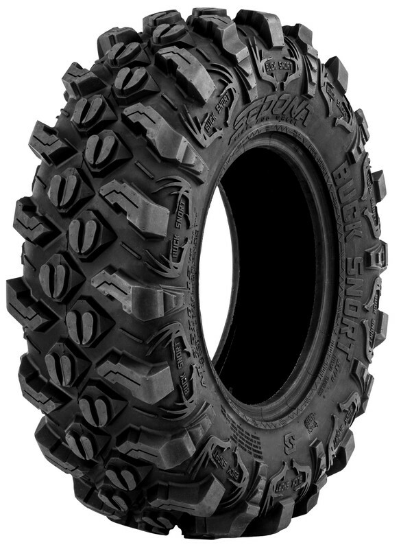 Miei T　1225 Sedona Buck Snort (Front Tire/25x8x12) - 2000-2002 Polaris