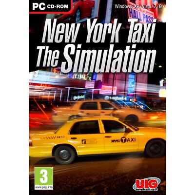 NEW YORK TAXI - DER SIMULATOR PC CD SPIEL