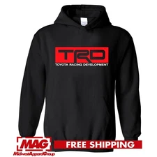 TRD TOYOTA HOODIE Racing Development Sweatshirt Tacoma Sport Pick Up Truck Road