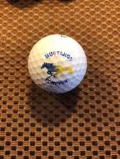 LOGO GOLF BALL-MUSTANGS FOREVER..HORSE LOGO