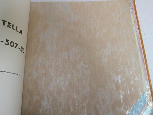 JAMES SEEMAN Fantasia Foils Trade Catalog Wallpaper Samples Mid Century Modern - Picture 6 of 12