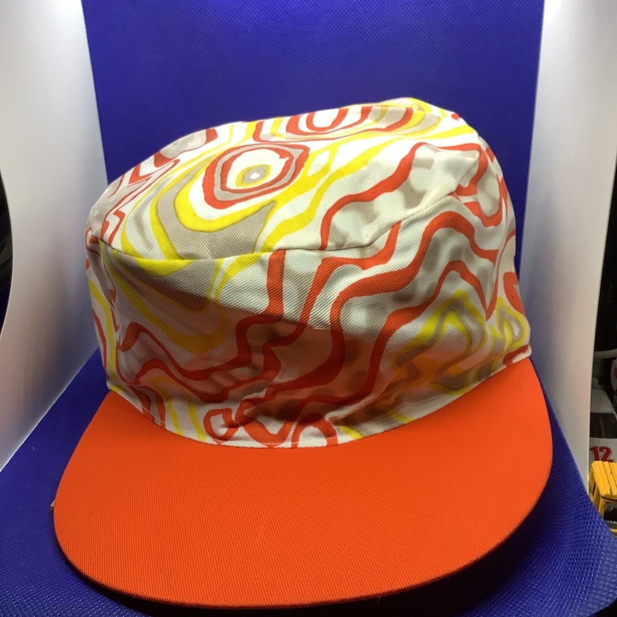 Vintage 90s Kelloggs Double Dip Crunch Painter Cap Adult L Cereal