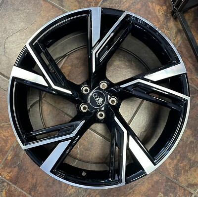 20'' inch Wheels fit Audi Q7 Q5 Style Black Machine Wheels A6 A7