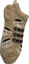 Coffee Themed Ankle Socks-new
