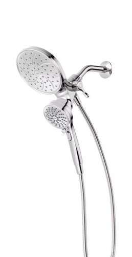 Moen Attract w/ Magnetix 6-spray 6.75 in. Dual Shower Head & Adjustable Handheld