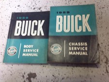 1959 Buick Electra Invicta Lesabre Shop Repair Service Manual Set Factory Oem 59 1959 Buick Electra Invicta Lesabre Shop Repair Service Manual Set Factory Oem 59