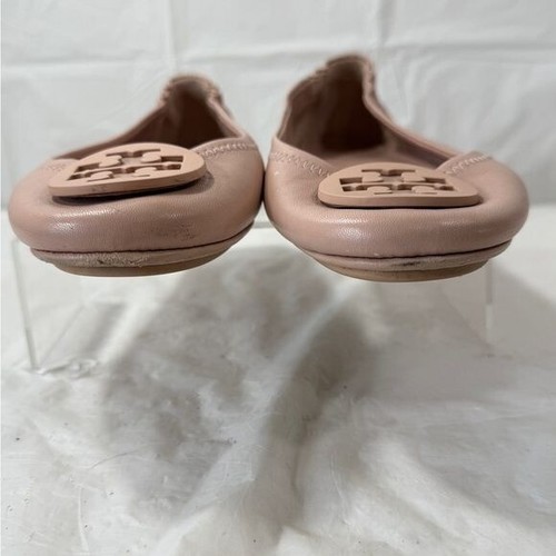 Tory Burch Minnie Travel Leather Ballet Flats - Picture 3 of 14