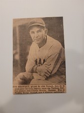 Bob Shawkey Newark Bears 1934 Canadian French Baseball Player Picture 