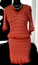 Abito Missoni Vestito Maglia Tg L 40 Nuovo