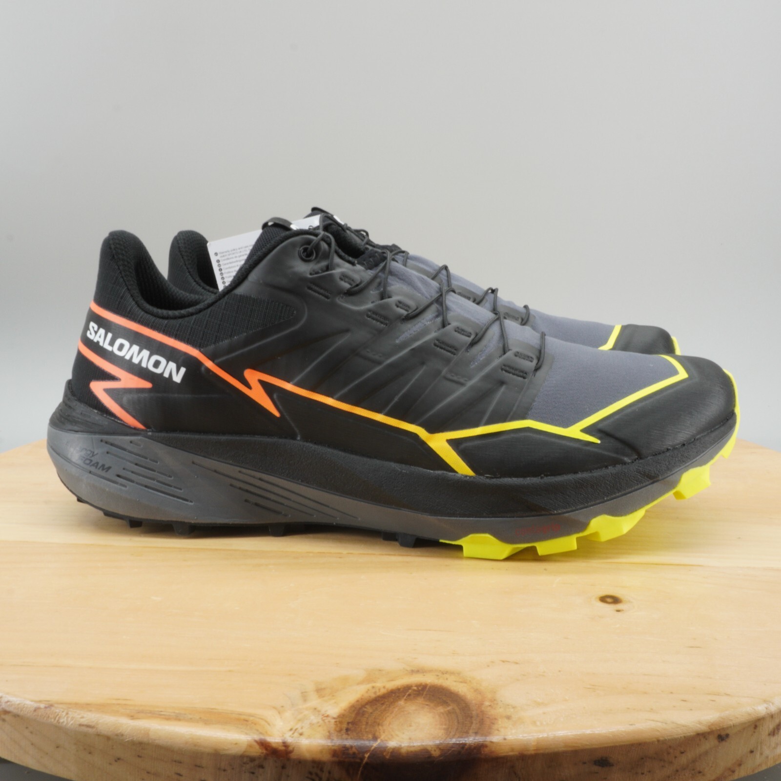 Salomon Thundercross Mens Size 10 Shoes Black Quiet Shade Hiking Trail Outdoor