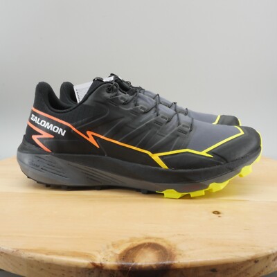 Salomon Thundercross Mens Size 11 Shoes Black Quiet Shade Hiking Trail Outdoor