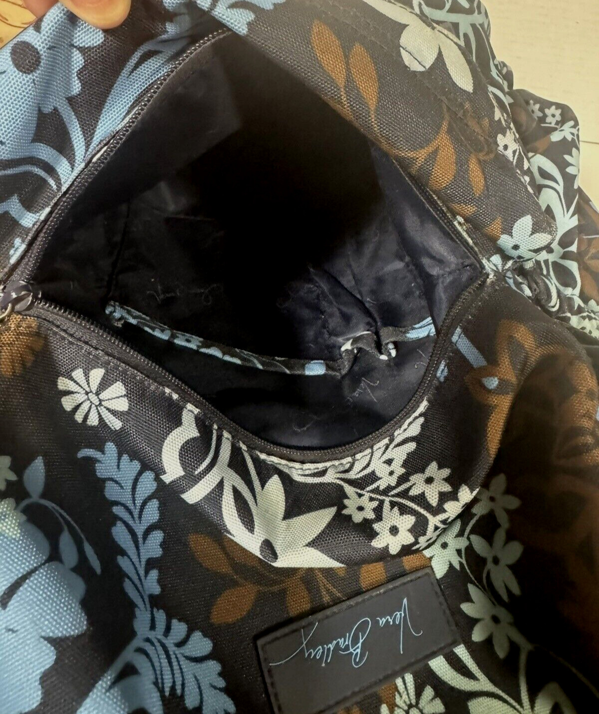 Vintage Large Vera Bradley Backpack Java Floral P… - image 11