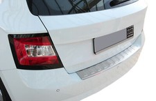 LADEKANTENSCHUTZ Edelstahl MATT für Skoda Fabia III Schrägheck NJ 2014- Schutz