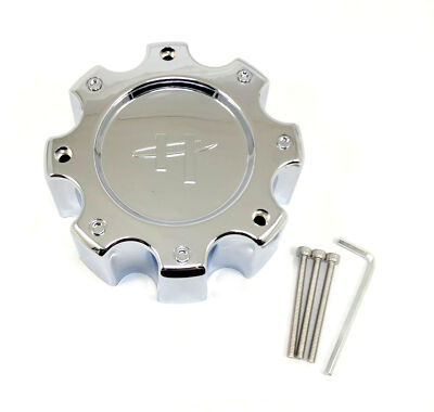 Helo Chrome Center Cap 6-3/4''OD Bolt-On Closed-End for 8Lug HE835 835B8165AA
