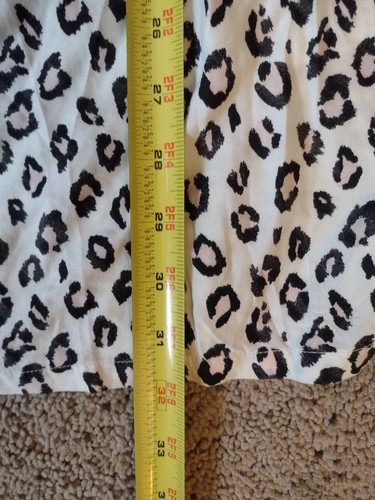 Billabong Square Neck Puff 3/4 Sleeves Mini Dress Women's Size M Leopard Print - Picture 11 of 14