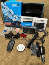 sirius sattilite radio starmate 8 model st8tk1c in original box with manuals