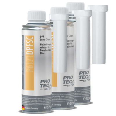 PROTEC 3x 375 ml Hochleistungsreiniger für Dieselpartikelfilter DPF P6171