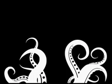 Octopus Tentacles Vinyl Decal Car Wall Window Sticker CHOOSE SIZE COLOR