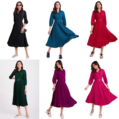 Women one Piece Dress Naira Cut Kurta Set midi Dress Cord Set Long Dresses